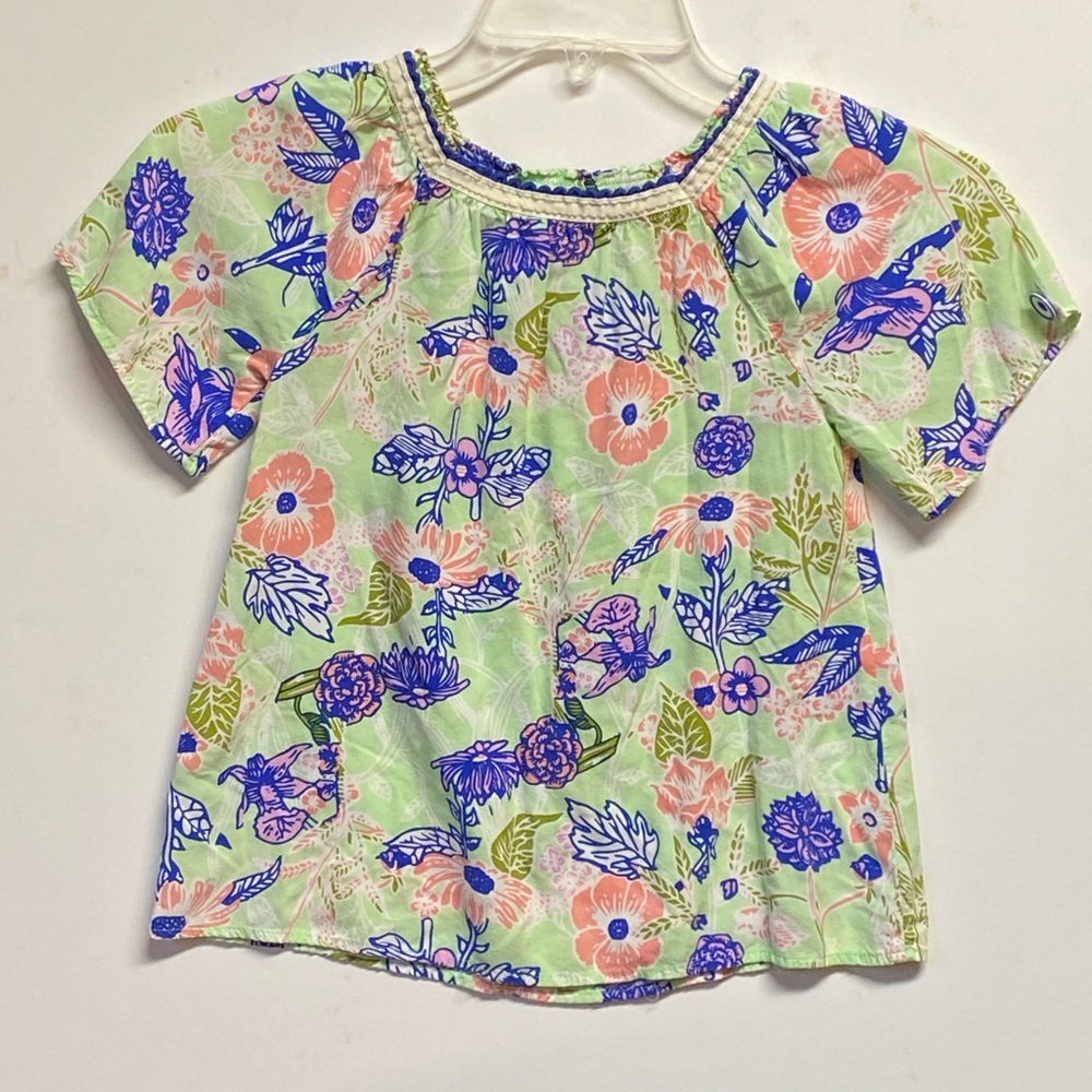 EUC Matilda Jane Rock Paper Scissors Swing Style Top SZ 8